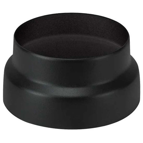 Riduzione Smaltata Classic Diametro 130 A 100 Mm Colore Nero Per Stufe A Legna Save
