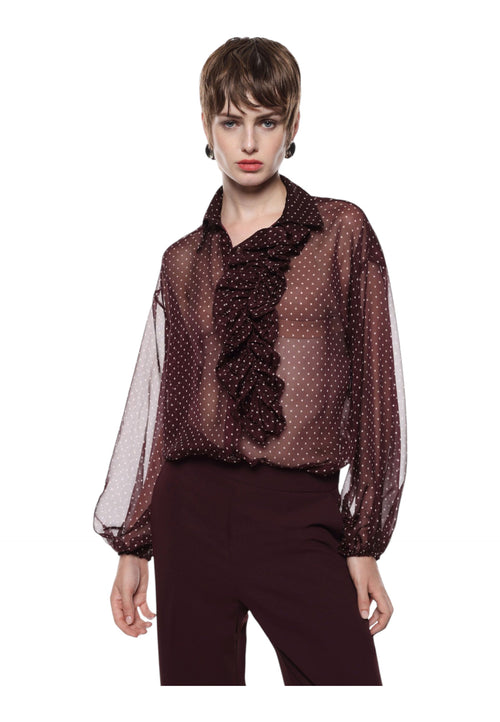 IMPERIAL Camicia con maniche lunghe e colletto Donna Imperial da donna