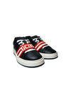 GCDS Scarpe Uomo Sneakers Band logo black-red da uomo