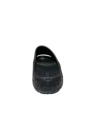 GCDS Scarpe Uomo Sliders Monogram Black da uomo