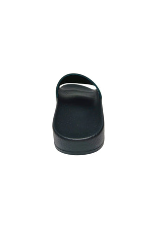 GCDS Scarpe Uomo Sliders logo chain black-white da uomo