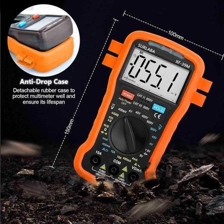 Multimetro digitale intelligente 400 V CA CC 4000 punti TRMS