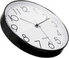 Orologio da parete al quarzo moderno da 12 pollici numeri arabi silenzioso