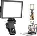 Ring Light per laptop luce videoconferenza con treppiede USB ricaricabile