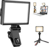 Ring Light per laptop luce videoconferenza con treppiede USB ricaricabile