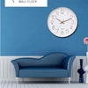 Orologio da parete al quarzo moderno da 12 pollici numeri arabi silenzioso