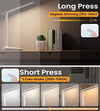 Lampada da Scrivania, Pieghevole Lampada Scrivania LED con Filo USBC, Dimmer