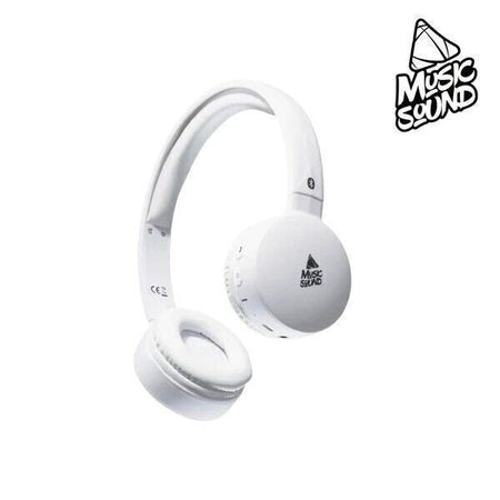 Cellularline Music Sound Incredibili cuffie wireless con microfono - bianche