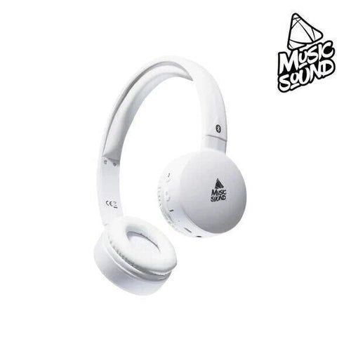 Cellularline Music Sound Incredibili cuffie wireless con microfono - bianche