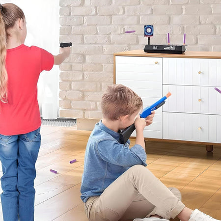 Punteggio Elettrico Auto Reset Tiro Bersaglio Digitale per Pistole Nerf