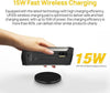 Caricabatterie Wireless Pad di Ricarica Wireless Veloce da 15 W Chip