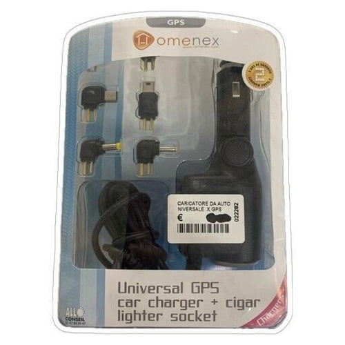 Caricabatteria universale da auto GPS per Tom Tom, Navman, Garmin, Mio, + altri