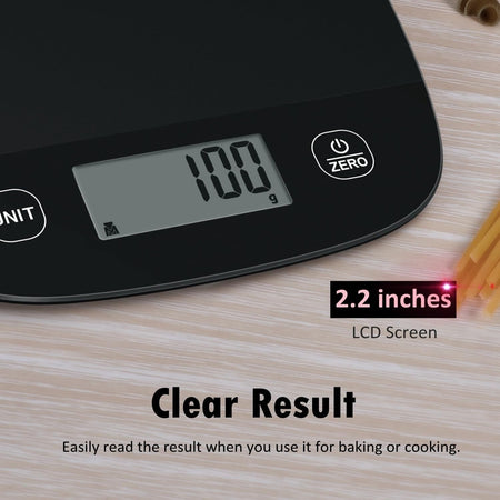 Bilancia da cucina digitale NUTRI FIT, elettronica multifunzione ultrasottile