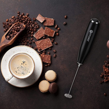 Montalatte elettrico per caffè, caffè al latte, cappuccino, cioccolata calda