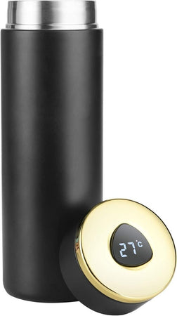 Bottiglia Acqua, 420ML Borraccia Termica, Portatile Coppa da Viaggio con LED