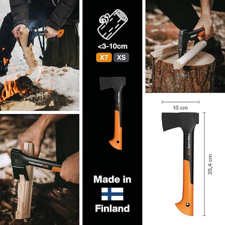 Fiskars Ascia Da Taglio Xs X7 Gr. 700