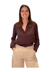 IMPERIAL Camicia in viscosa con maniche lunghe Donna Imperial da donna