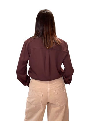 IMPERIAL Camicia in viscosa con maniche lunghe Donna Imperial da donna