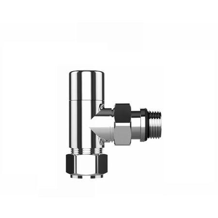 Detentore Per Radiatori Cromata Attacco Squadro - 1/2 Detentori - Mam