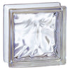 Vetro Mattone Ondulato 19 X 19 Chiaro Made In Italy