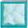 Vetro Mattone Ondulato 19 X 19 Acquamarina Made In Italy