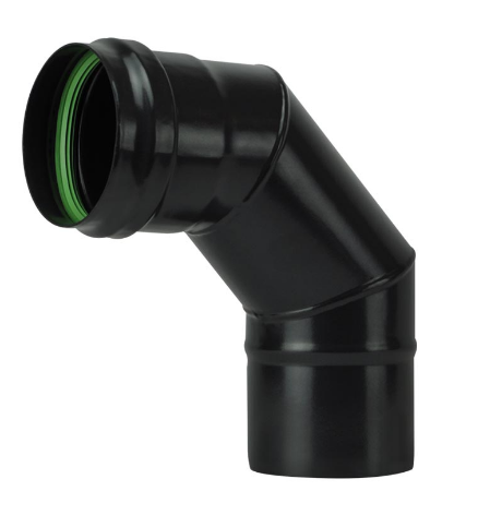 Gomito A 90 ° Per Stufe A Pellet 'Light' Ee ? 80 Mm - Save