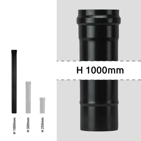 Tubo Per Stufe A Pellet 'Light' Ø 80X1000 Mm - Save
