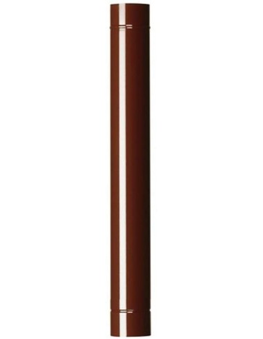 Tubo Smaltato Per Stufa A Legna 'Classic' Ø 130 Mm - 100 Cm - Col. Marrone - Save