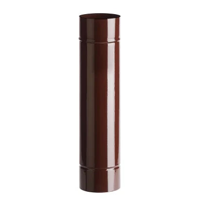 Tubo Smaltato Per Stufa A Legna 'Classic' Ø 120 Mm - 50 Cm - Col. Marrone - Save