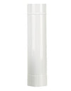 Tubo Smaltato Per Stufa A Legna 'Classic' Ø 100 Mm - 50 Cm - Col. Bianco - Save