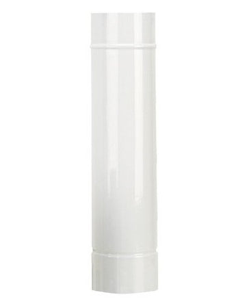 Tubo Smaltato Per Stufa A Legna 'Classic' Ø 100 Mm - 50 Cm - Col. Bianco - Save