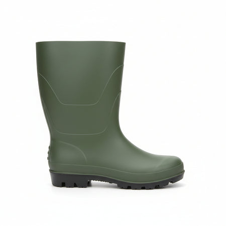 Stivali A Tronchetto In Pvc Verde- - Nâ°41 - 1 Paio Excel