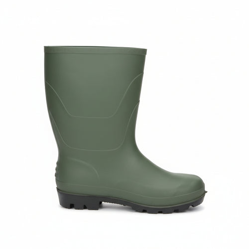 Stivali A Tronchetto In Pvc Verde- - Nâ°42 - 1 Paio Excel