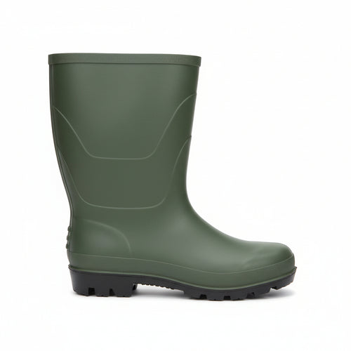 Stivali A Tronchetto In Pvc Verde- - Nâ°44 - 1 Paio Excel