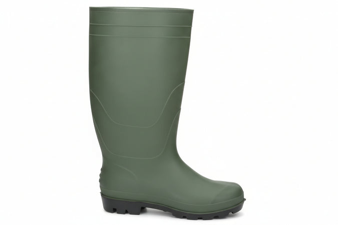 Stivali A Ginocchio In Pvc Verde- - Nâ°39 - 1 Pezzi Excel