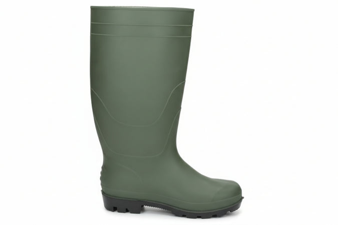 Stivali A Ginocchio In Pvc Verde- - Nâ°40 - 1 Paio Excel