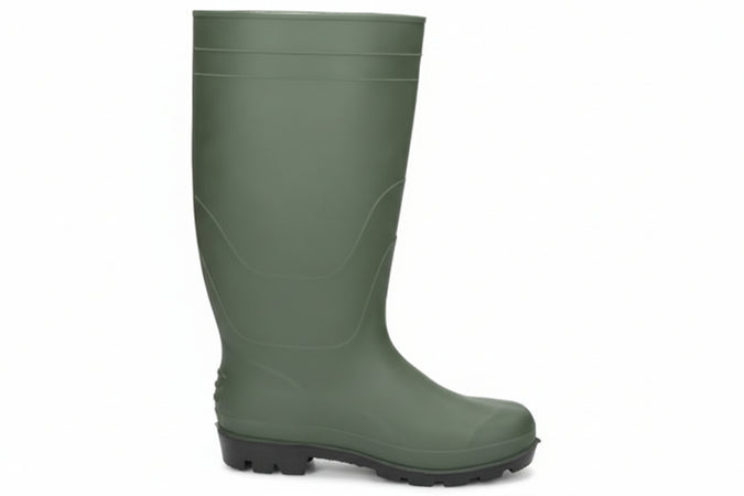 Stivali A Ginocchio In Pvc Verde- - Nâ°41 - 1 Paio Excel