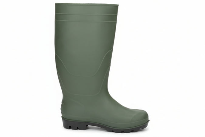 Stivali A Ginocchio In Pvc Verde- - Nâ°45 - 1 Paio Excel