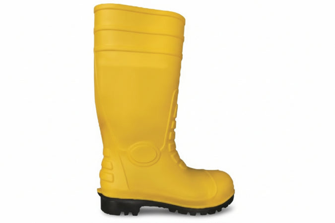 Stivali Di Sicurezza A Ginocchio In Pvc Giallo- - Nâ°39 - 1 Paio Excel