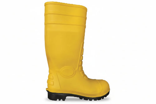 Stivali Di Sicurezza A Ginocchio In Pvc Giallo- - Nâ°43 - 1 Paio Excel