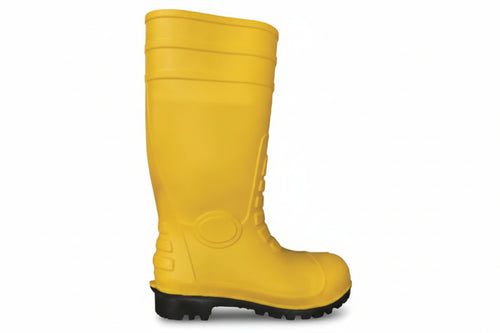 Stivali Di Sicurezza A Ginocchio In Pvc Giallo- - Nâ°46 - 1 Paio Excel