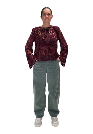 PLEASE T-shirt pizzo Donna Please da donna