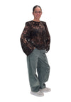 PLEASE T-shirt pizzo Donna Please da donna