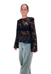 PLEASE T-shirt pizzo Donna Please da donna