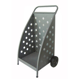C Carrello Portalegna C/Ruote Grigio- 1,0 Pz