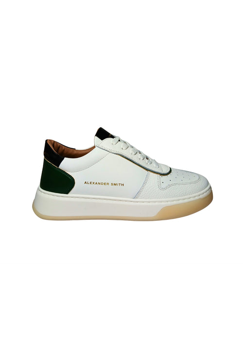 ALEXANDER SMITH Scarpe Uomo Alexander Smith Sneakers Harrow Man White Green da uomo