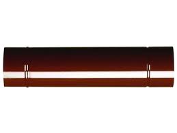 Tubo Smaltato Per Stufe Cm 50 Ø 12 Marrone - Save