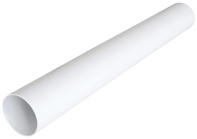 Tubo Per Aerazione Canalizzata Ø Mm. 100, Mt.1 Col. Bianco