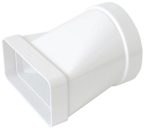 Giunto Orizzontale F/F Per Aerazione Canalizzata Mm. 125/150X70, Col. Bianco