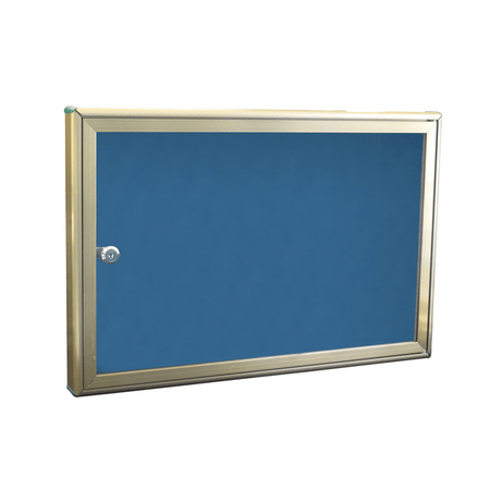 Bacheca Porta Avvisi Ideal Star In Alluminio Cm 55X37X5 (Per 2 Fogli A4 O 1 Foglio A3) - Ideal Star